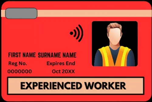 CSCS Experienced Worker Card