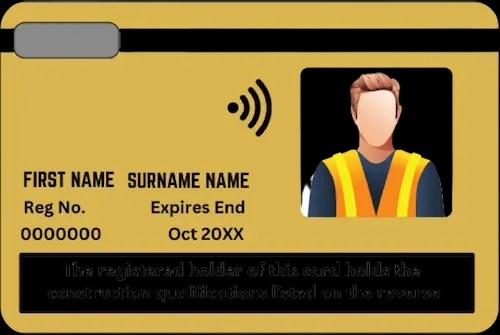 CSCS Gold Supervisor Card